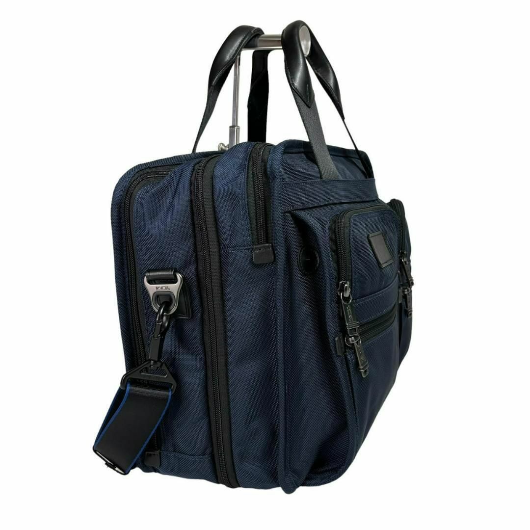 TUMI(トゥミ)の【極美品】 トゥミ 26302NVYO 2way ブリーフケース ネイビー メンズのバッグ(ビジネスバッグ)の商品写真