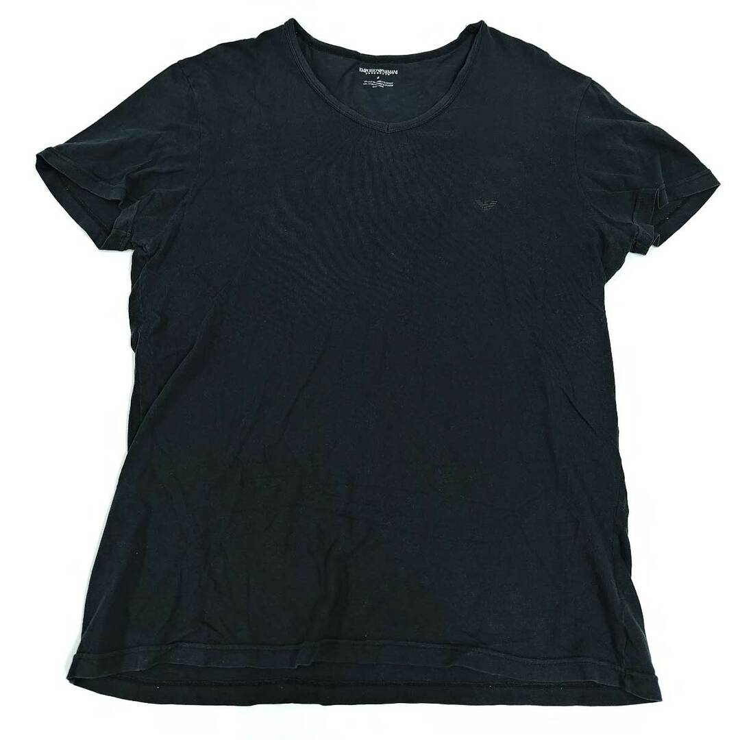 エンポリオアルマーニ Vネック Tシャツ EMPORIO ARMANI M ブラック メンズ トップス メンズのトップス(その他)の商品写真