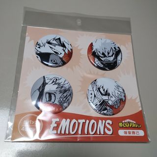 集英社 - 新品 僕のヒーローアカデミア EMOTIONS 缶バッジセット 爆豪勝己