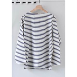 コモリ(COMOLI)のCOMOLI / ボーダーボートネック[希少サイズ1](Tシャツ/カットソー(七分/長袖))