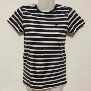 ラルフローレン(Ralph Lauren)の美品　ポロラルフローレン ボーダー Tシャツ(Tシャツ(半袖/袖なし))