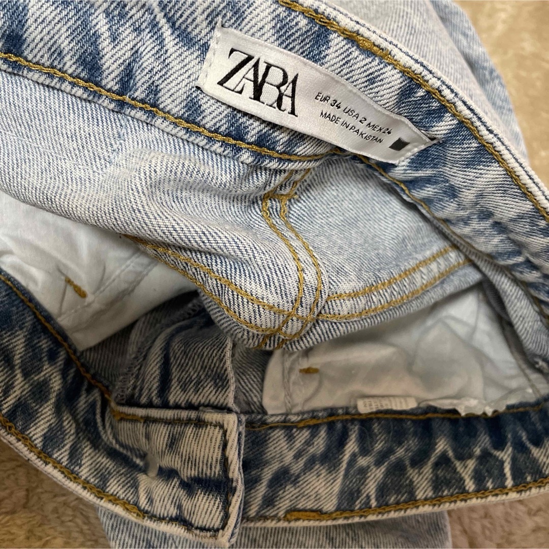 ZARA(ザラ)のzara マムフィットデニム レディースのパンツ(デニム/ジーンズ)の商品写真