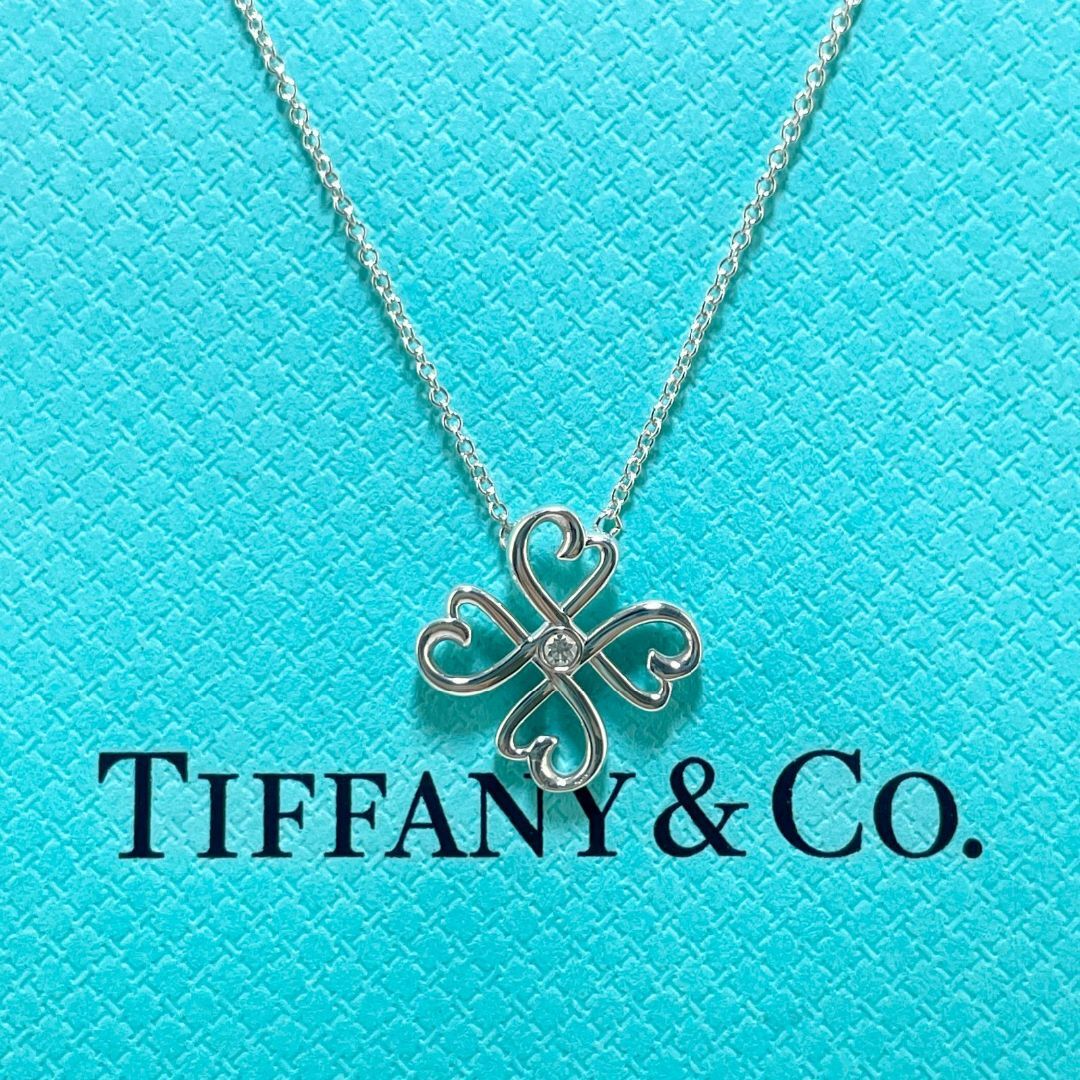 Tiffany & Co.(ティファニー)のティファニー ラビングハート 1P ダイヤ ネックレス シルバー/24-725 レディースのアクセサリー(ネックレス)の商品写真