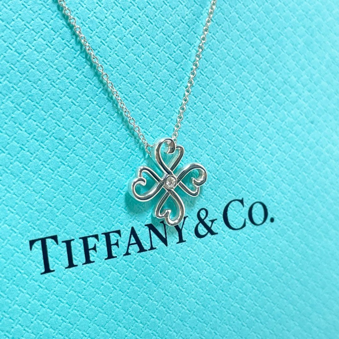 Tiffany & Co.(ティファニー)のティファニー ラビングハート 1P ダイヤ ネックレス シルバー/24-725 レディースのアクセサリー(ネックレス)の商品写真