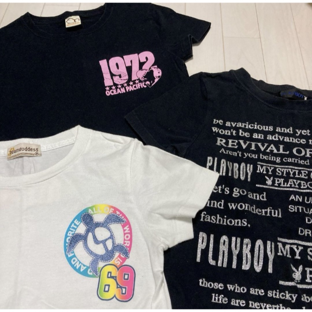 PLAYBOY(プレイボーイ)のTシャツ３枚　まとめ売り レディースのトップス(Tシャツ(半袖/袖なし))の商品写真