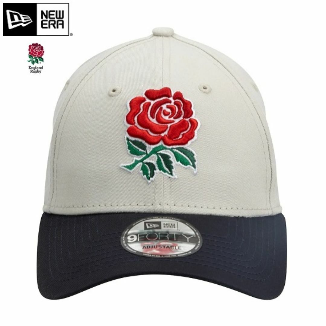 NEW ERA(ニューエラー)の★送料無料★UK直輸入★ニューエラ★イングランド 9FORTY キャップ★石黒★ スポーツ/アウトドアのスポーツ/アウトドア その他(ラグビー)の商品写真