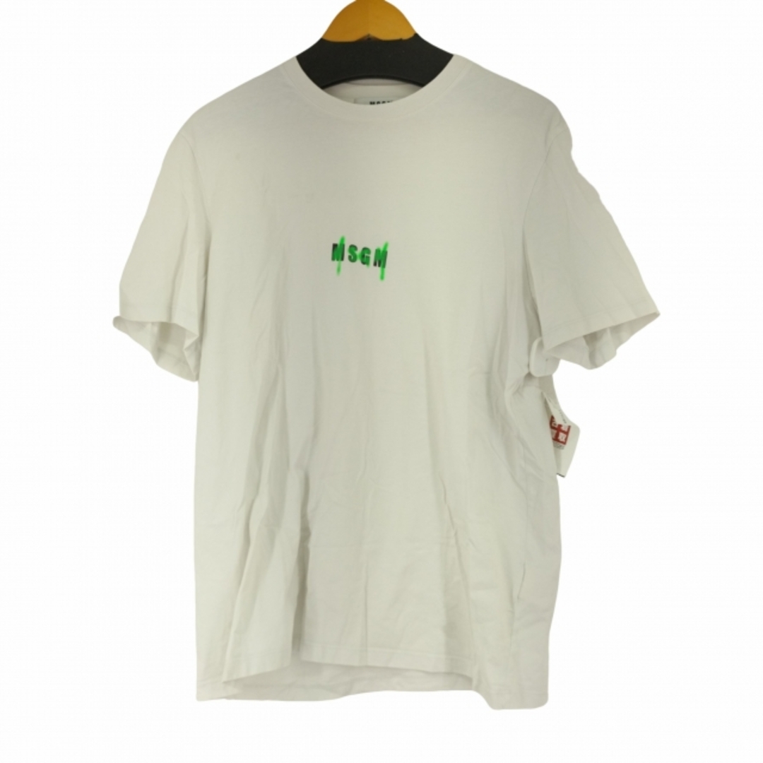 MSGM(エムエスジイエム)のMSGM(エムエスジーエム) LOGO / SPRAY ロゴ T-SHIRT メンズのトップス(Tシャツ/カットソー(半袖/袖なし))の商品写真