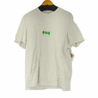 エムエスジイエム(MSGM)のMSGM(エムエスジーエム) LOGO / SPRAY ロゴ T-SHIRT(Tシャツ/カットソー(半袖/袖なし))