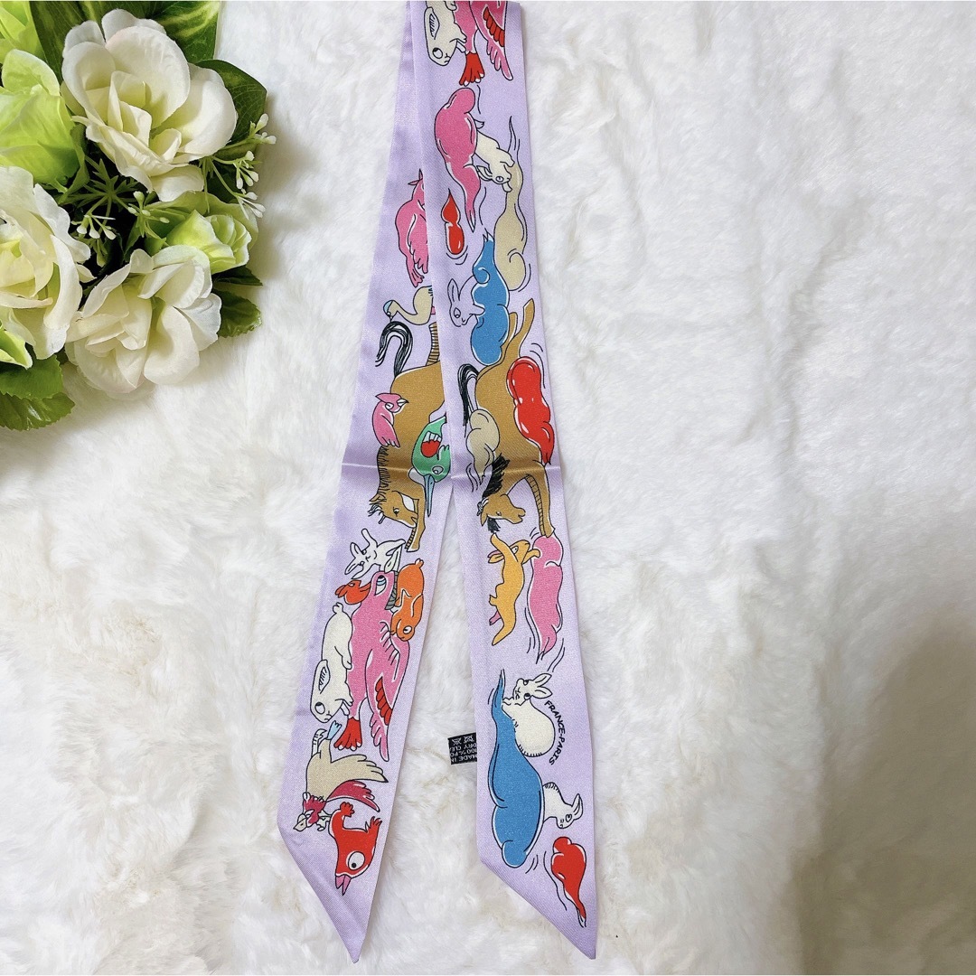 330番　スカーフ レディースのファッション小物(バンダナ/スカーフ)の商品写真