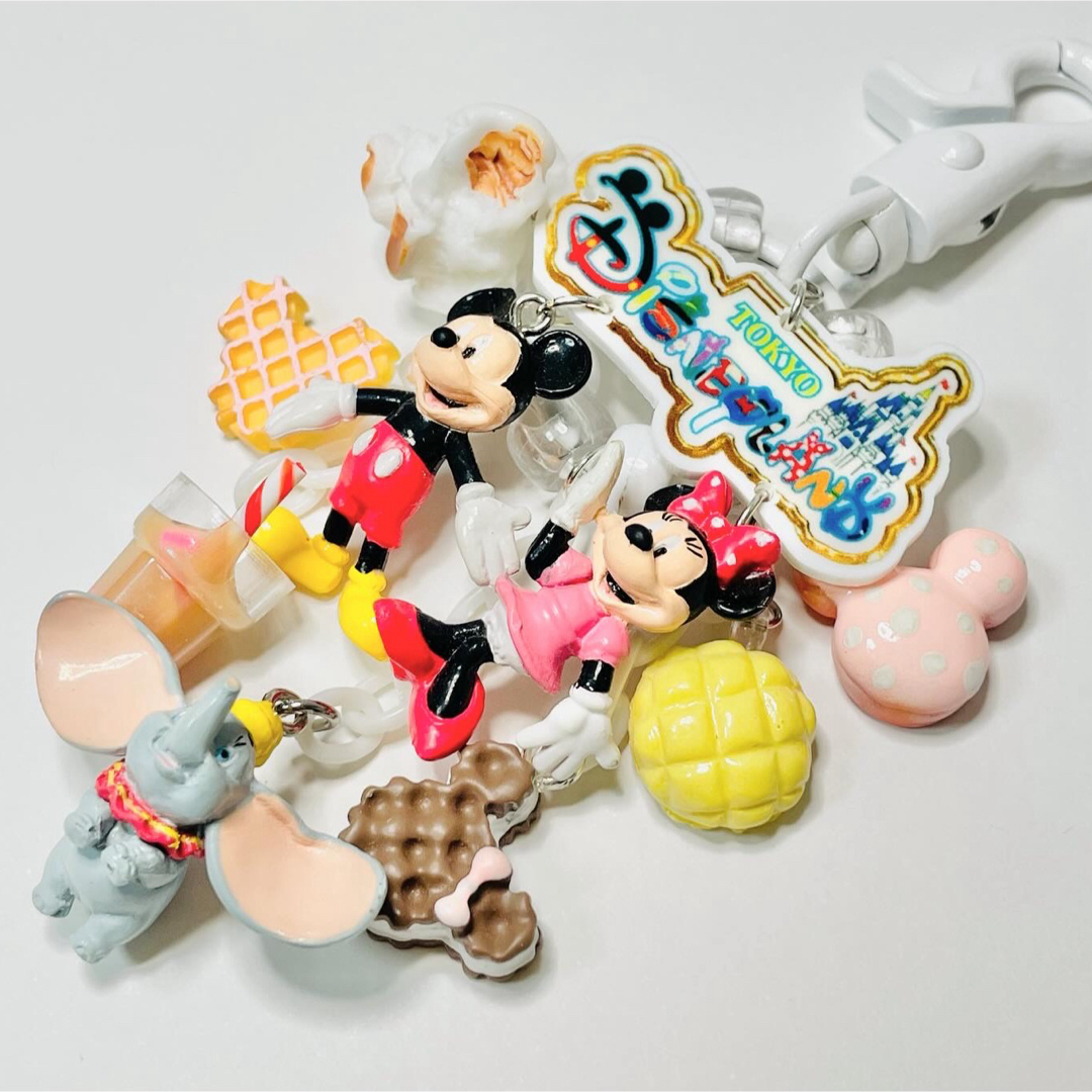 Disney(ディズニー)の大好きなパークへ🌸🌼🌷✨🌈 お散歩に行こうよ🐭🐹💕 キーホルダー✨✨ ハンドメイドのアクセサリー(キーホルダー/ストラップ)の商品写真