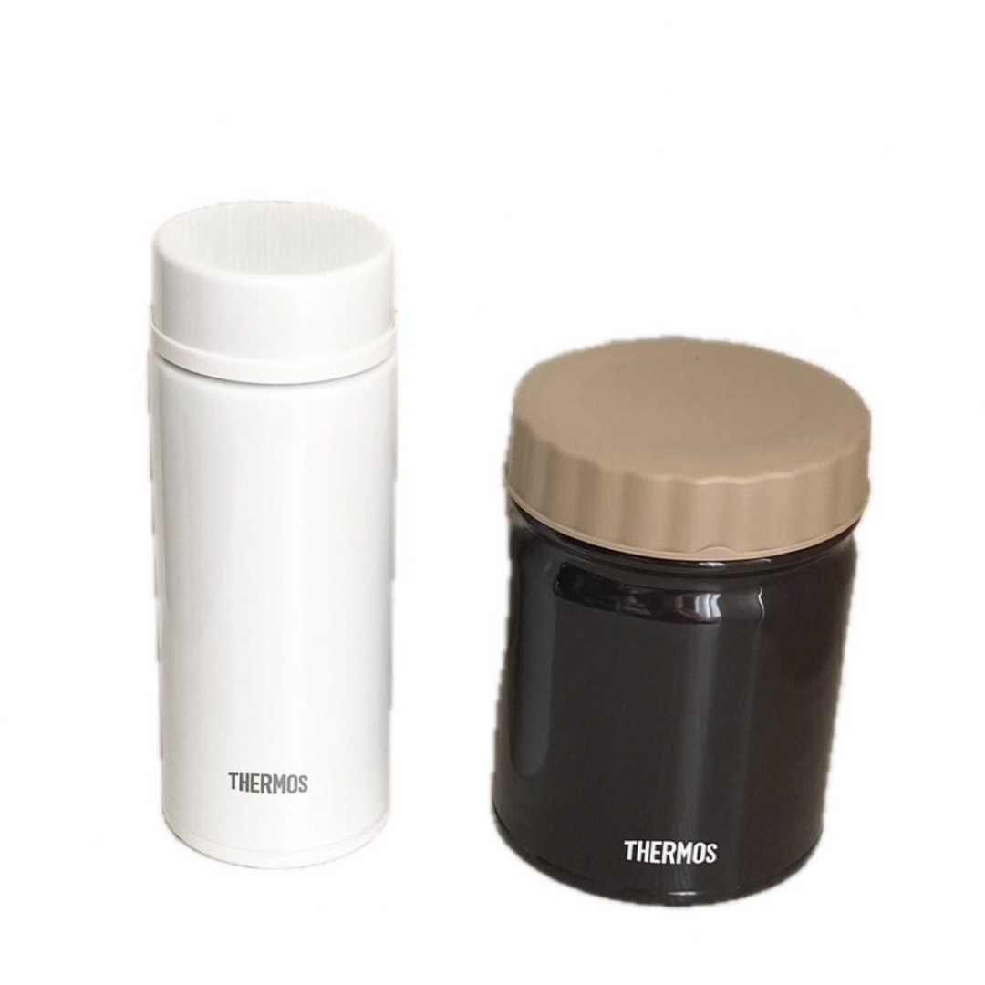 THERMOS(サーモス)のTHERMOS  サーモス　ステンレス　水筒　スープジャー　セット キッズ/ベビー/マタニティの授乳/お食事用品(水筒)の商品写真