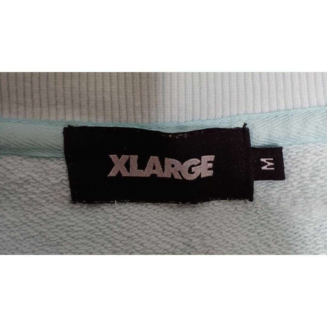 XLARGE(エクストララージ)のXLARGE エクストララージ メンズ トレーナー M サックス ストリート メンズのトップス(スウェット)の商品写真