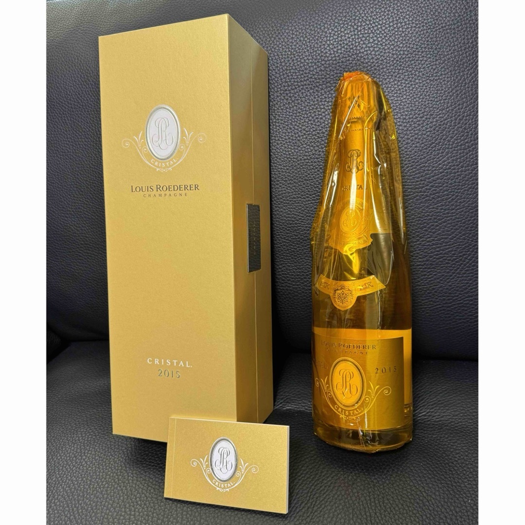 ルイ・ロデレール(ルイロデレール)のルイロデレール　クリスタル 2015 正規品　シャンパン 食品/飲料/酒の酒(シャンパン/スパークリングワイン)の商品写真