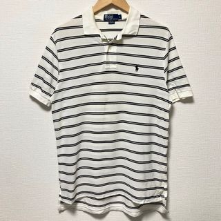 ポロラルフローレン(POLO RALPH LAUREN)の90s ポロラルフローレン ポロシャツ ボーダー POLO ヴィンテージ 美品(ポロシャツ)