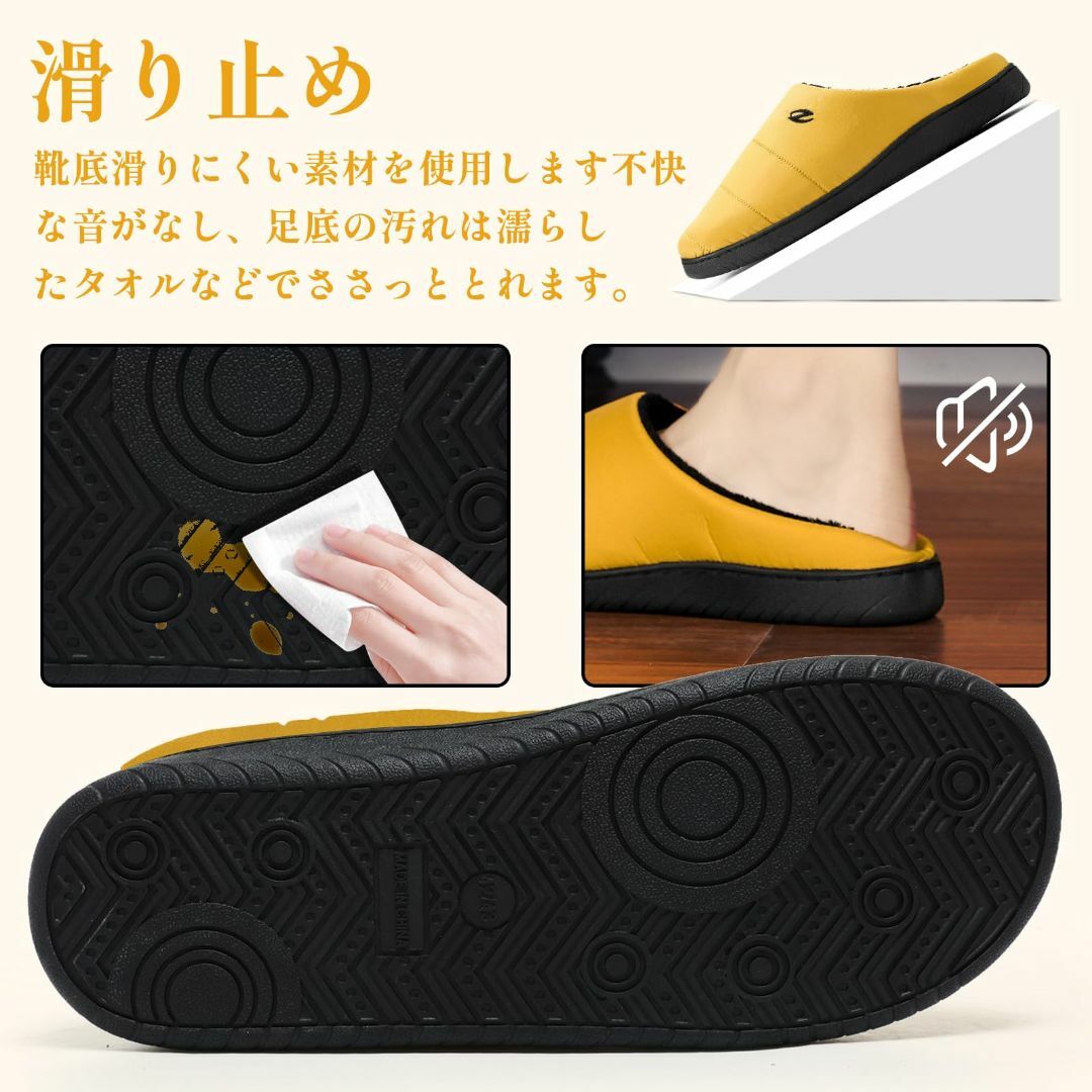 [Hanani] ルームシューズ メンズ レディース スリッパ 室内スリッパ コ レディースの靴/シューズ(その他)の商品写真