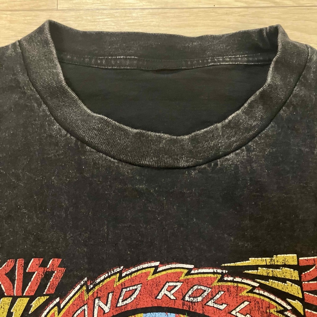 KISS バンドTシャツ/バンT/USED/古着 メンズのトップス(Tシャツ/カットソー(半袖/袖なし))の商品写真