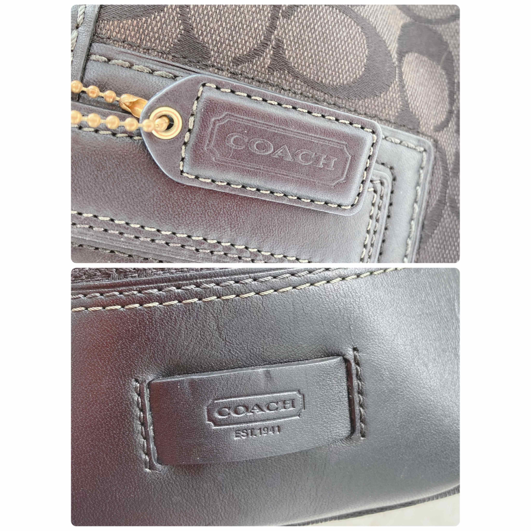 COACH(コーチ)の★良品★coach コーチ レディース シグネチャー ハンドバッグ レディースのバッグ(ハンドバッグ)の商品写真