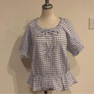 ピンクハウス(PINK HOUSE)のピンクハウス　半袖　ブラウス　新品未使用品(シャツ/ブラウス(半袖/袖なし))