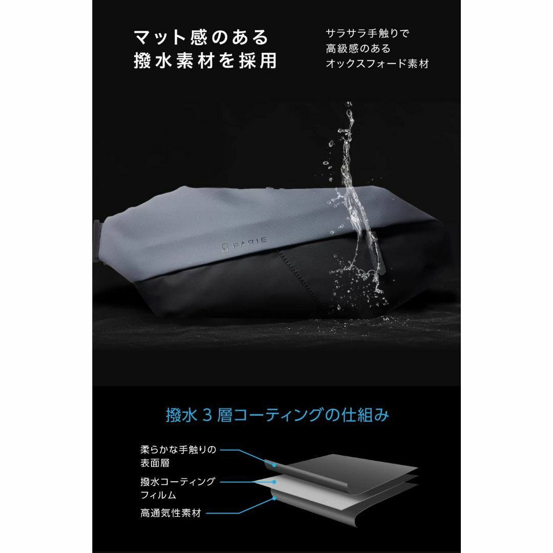 【2023最新】［公式］セイファス SAFASS 機能強化モデル ボディバッグ  メンズのバッグ(その他)の商品写真