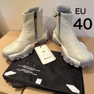 EU40 McQ Alexander McQueen レザースニーカー　グレー