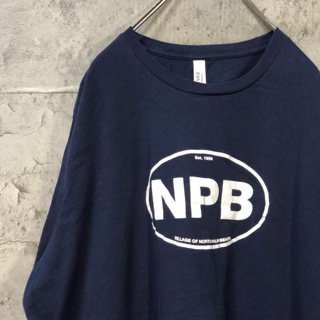 NPB ノース・パーム シンプル USA輸入 オーバー Tシャツ メンズのトップス(Tシャツ/カットソー(半袖/袖なし))の商品写真