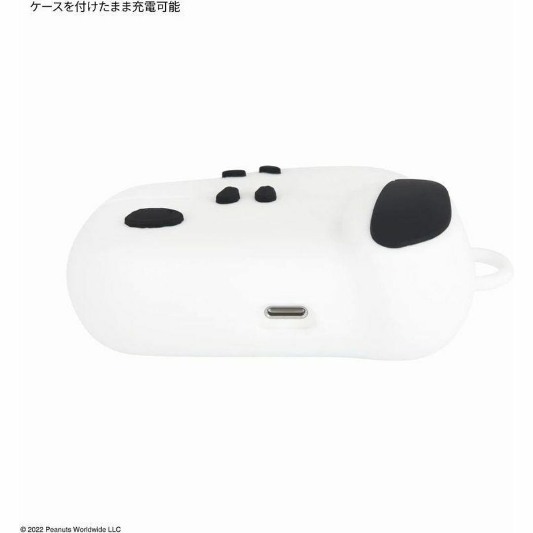 SNOOPY(スヌーピー)の訳あり ピーナッツ スヌーピー  AirPods Pro 対応 シリコンケース スマホ/家電/カメラのオーディオ機器(ヘッドフォン/イヤフォン)の商品写真