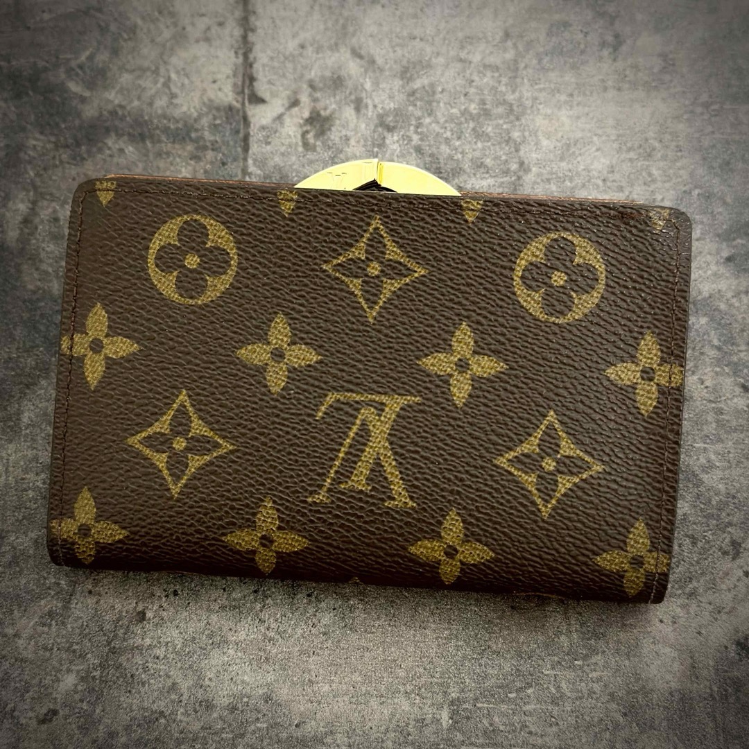 LOUIS VUITTON(ルイヴィトン)の希少 極美品⭐️ ルイヴィトン モノグラム 新型 ヴィエノワ 8カード がま口 レディースのファッション小物(財布)の商品写真