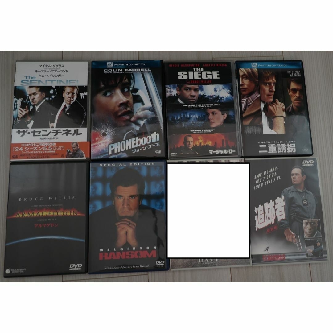 映画洋画DVDまとめ売り名作16枚セル版　サスペンス、アクション、ＳＦ、スリラー エンタメ/ホビーのDVD/ブルーレイ(外国映画)の商品写真