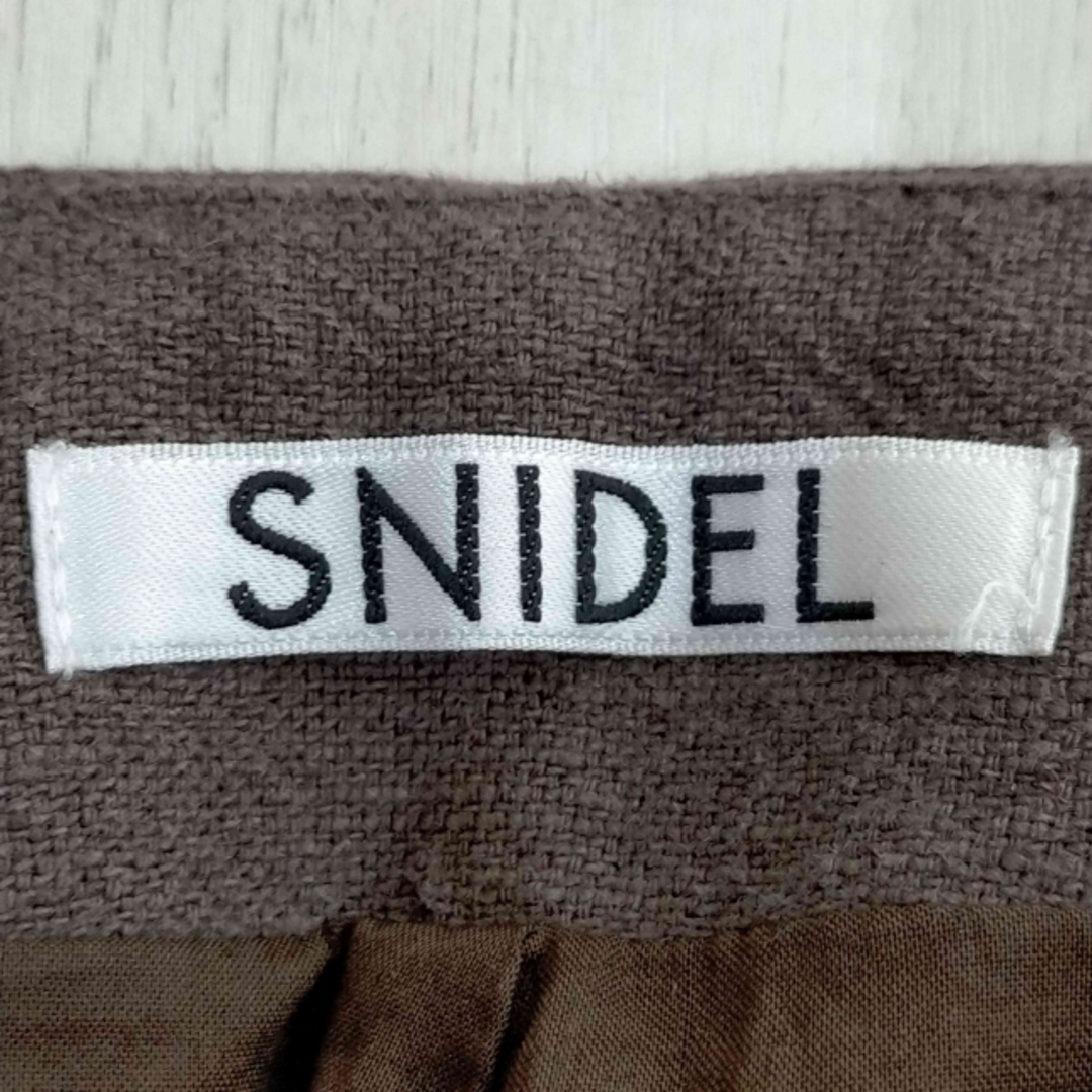 SNIDEL(スナイデル)のsnidel(スナイデル) 20SS ヘビーリネンパンツ センタープレス パンツ レディースのパンツ(その他)の商品写真