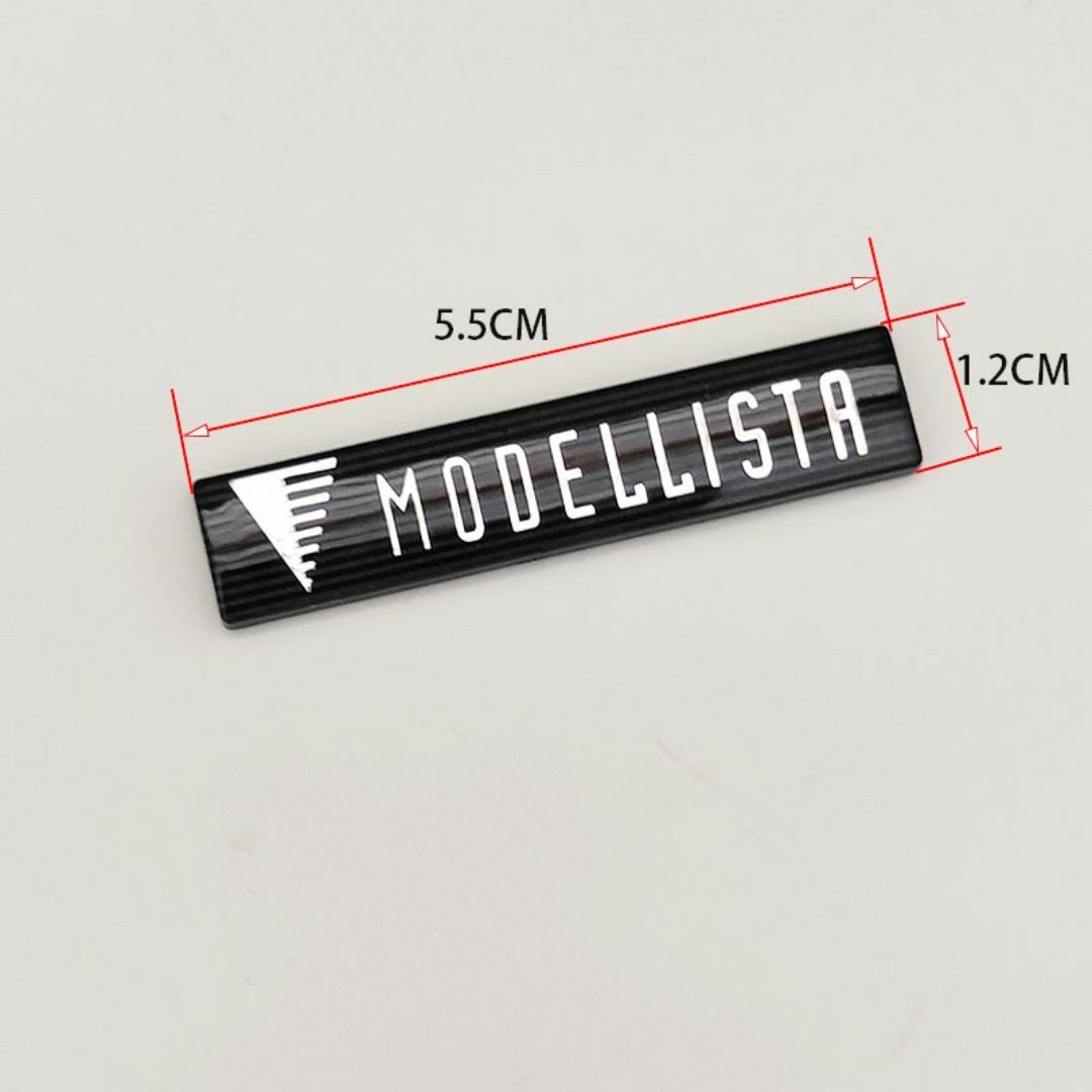 2個セット！【ラクマパック】MODELLISTA（モデリスタ）エンブレム 自動車/バイクの自動車(車外アクセサリ)の商品写真