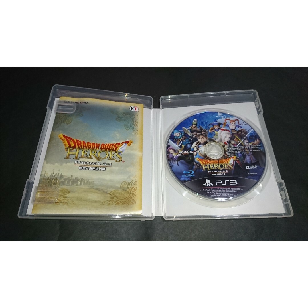 PlayStation3(プレイステーション3)のPS3 ドラゴンクエストヒーローズ 闇竜と世界樹の城 エンタメ/ホビーのゲームソフト/ゲーム機本体(家庭用ゲームソフト)の商品写真