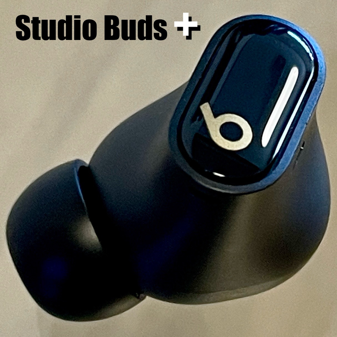 Beats by Dr Dre(ビーツバイドクタードレ)の国内正規品★美品★Beats Studio Buds + ブラック左耳／B17 スマホ/家電/カメラのオーディオ機器(ヘッドフォン/イヤフォン)の商品写真