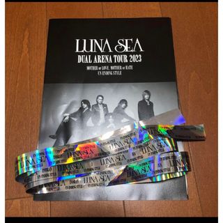 LUNA SEA DUAL AREANA TOUR2023 銀テープ&フライヤー(ミュージシャン)