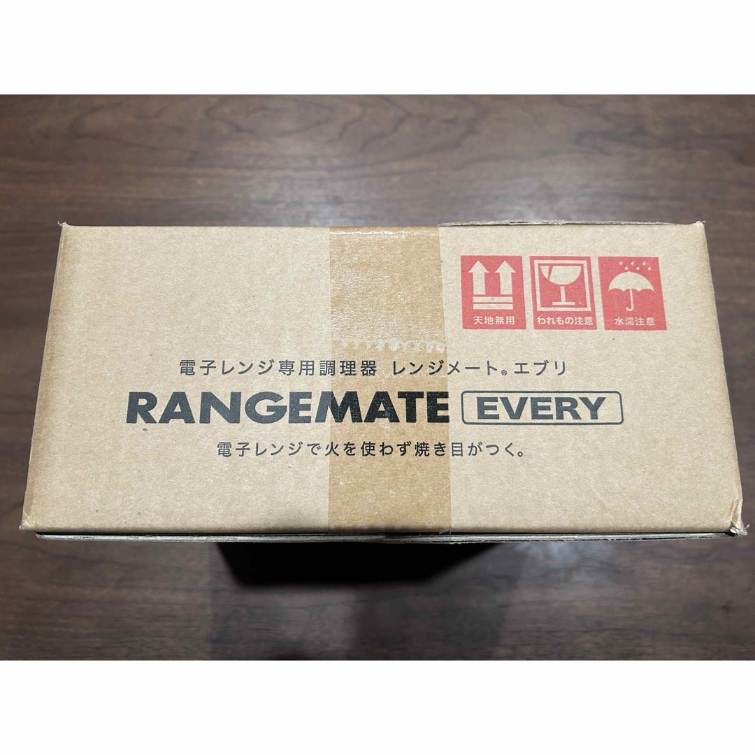 レンジメートエブリ　レッド インテリア/住まい/日用品のキッチン/食器(調理道具/製菓道具)の商品写真