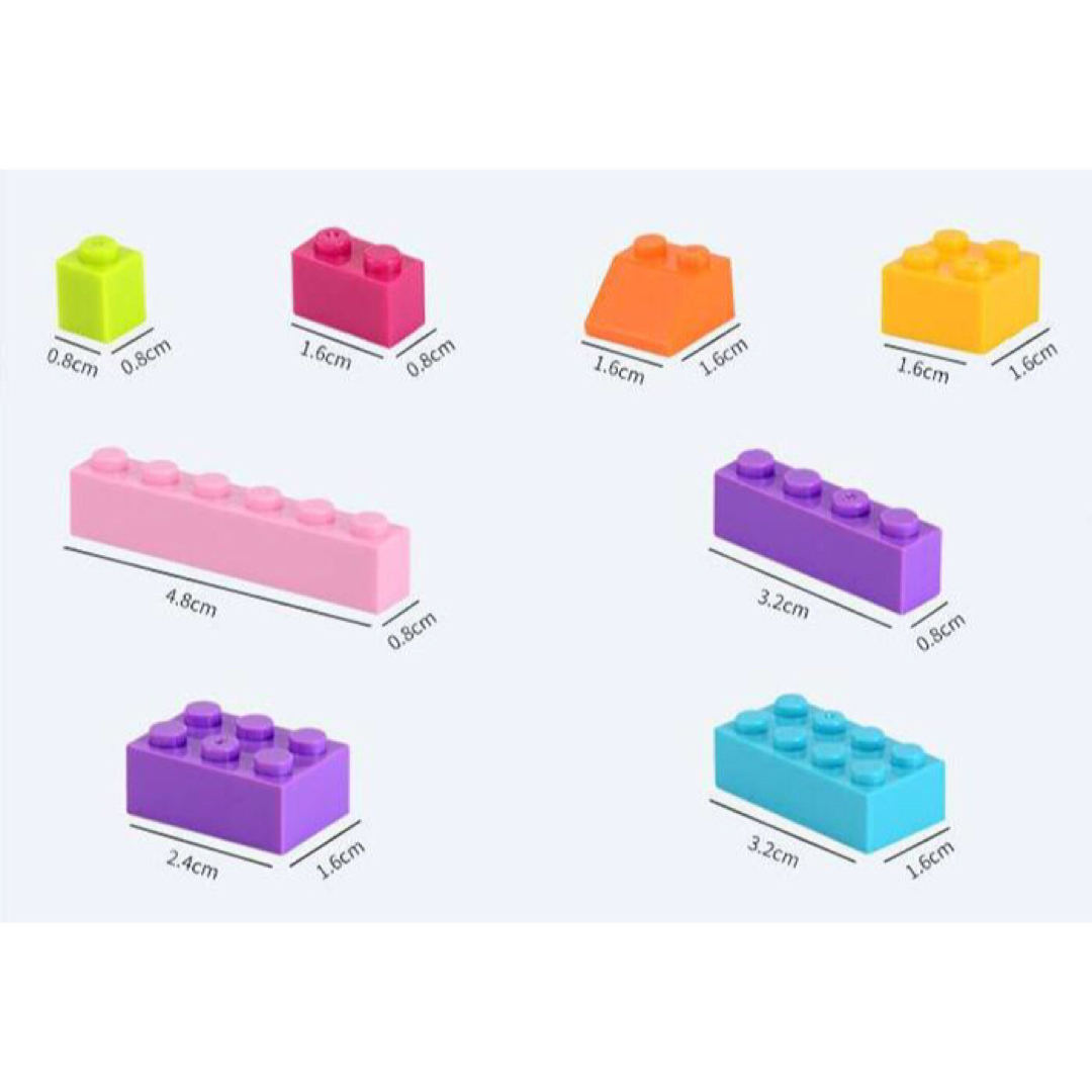 【未使用品】LEGO互換ブロック 250ピース レゴブロック 互換性 女の子向け キッズ/ベビー/マタニティのおもちゃ(知育玩具)の商品写真