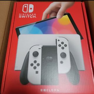 ニンテンドウ(任天堂)の任天堂スイッチ　有機ELモデル ホワイト(家庭用ゲーム機本体)