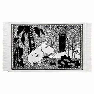 【パターン名:灯りをつけて】丸眞 玄関マット MOOMIN ムーミン H60×W