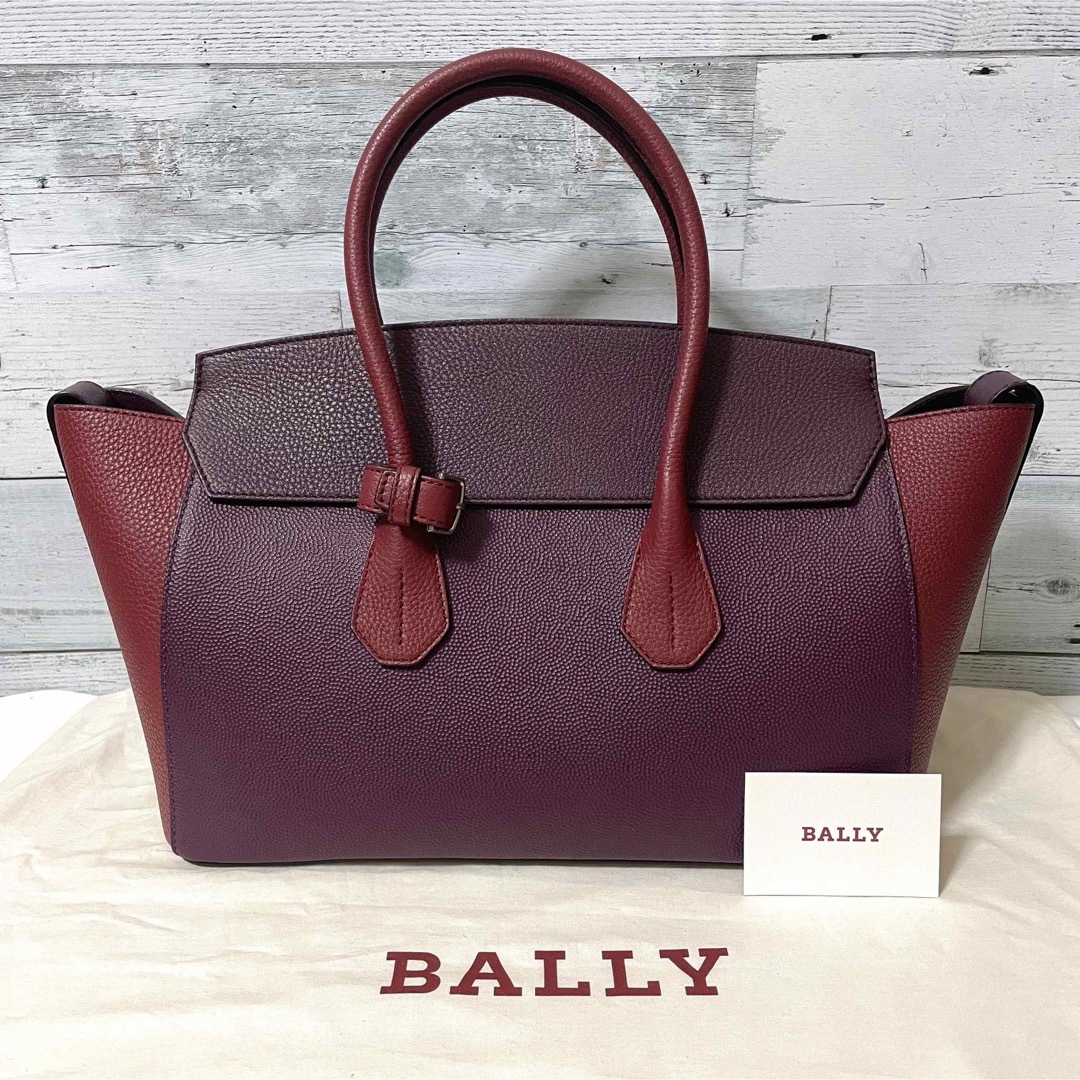 Bally(バリー)の【未使用級】BALLY  ハンドバッグ  SOMMET  ミディアム  レザー レディースのバッグ(ハンドバッグ)の商品写真