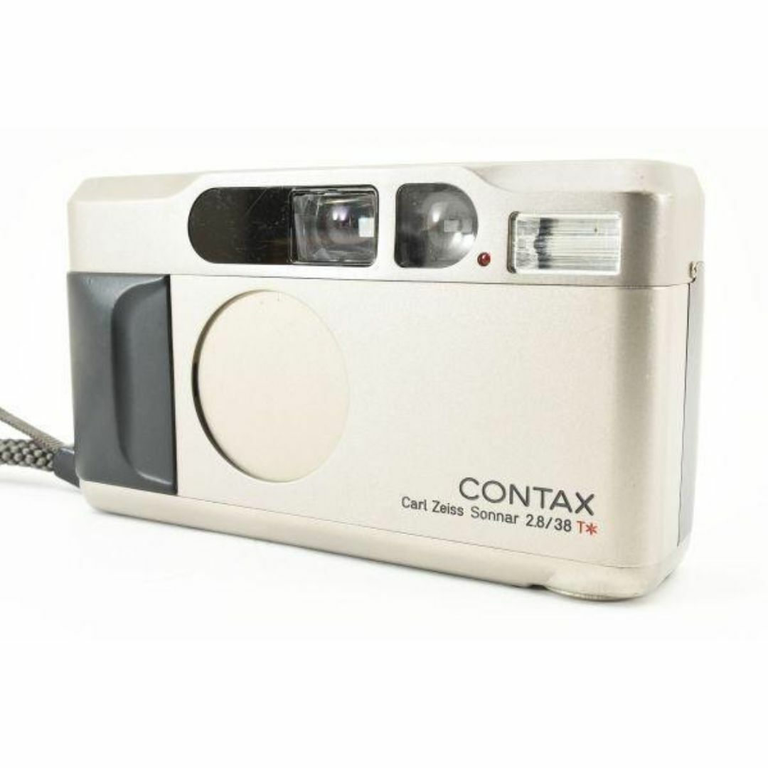 【希少】 CONTAX コンタックス T2 コンパクト フィルムカメラ スマホ/家電/カメラのカメラ(フィルムカメラ)の商品写真