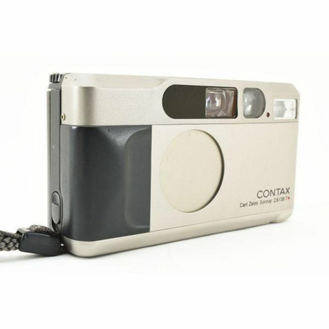 【希少】 CONTAX コンタックス T2 コンパクト フィルムカメラ スマホ/家電/カメラのカメラ(フィルムカメラ)の商品写真