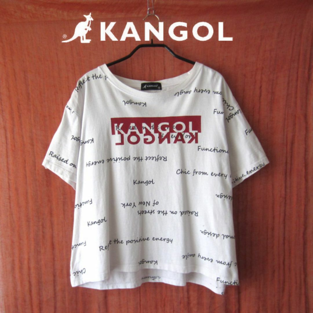 KANGOL／カンゴール ★　ロゴ入りTシャツ レディースのトップス(Tシャツ(半袖/袖なし))の商品写真