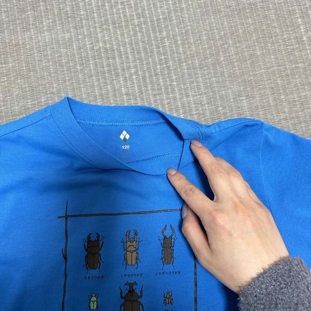 mont bell(モンベル)のモンベル　Tシャツ　120 キッズ/ベビー/マタニティのキッズ服男の子用(90cm~)(Tシャツ/カットソー)の商品写真
