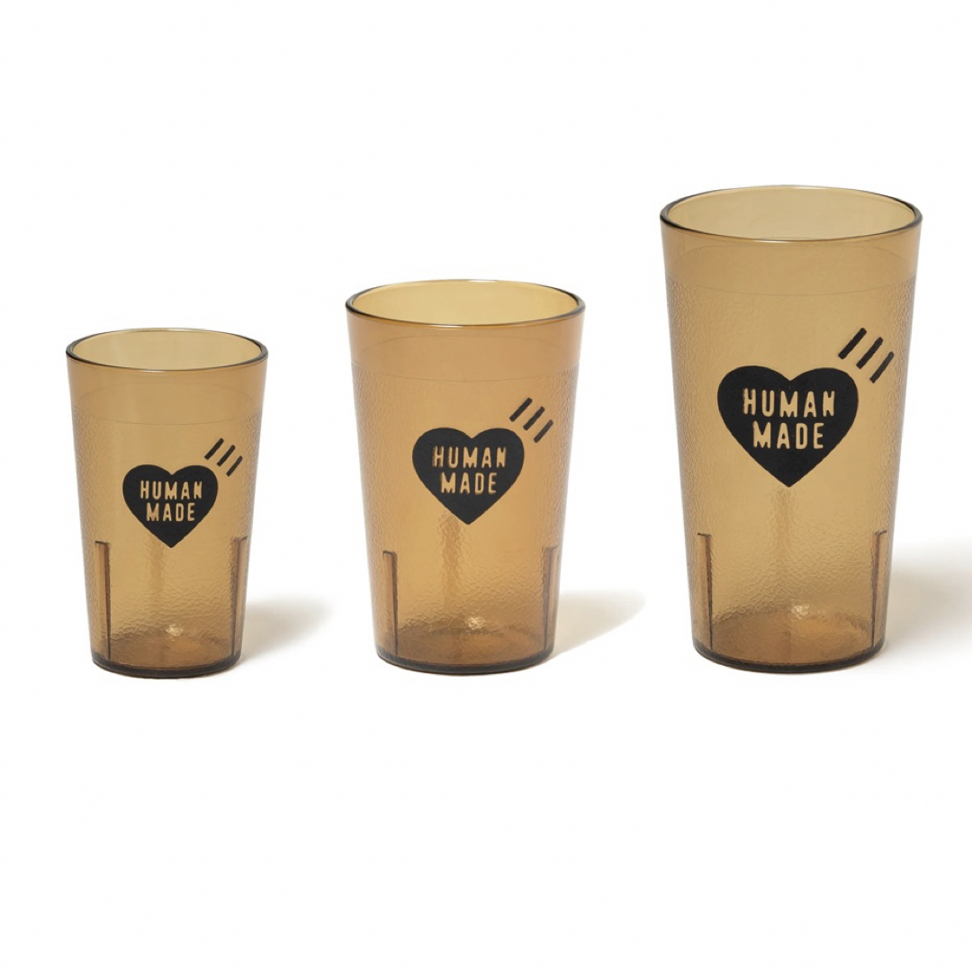 HUMAN MADE(ヒューマンメイド)のHUMAN MADE Diner Cup(3P Set) "Beige" メンズのファッション小物(その他)の商品写真