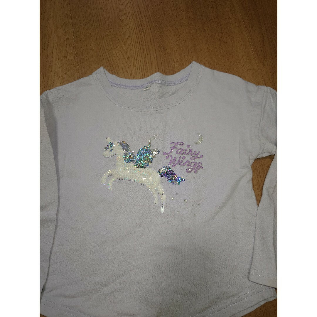 110cm 長袖Ｔシャツ　ロンT　まとめ売り キッズ/ベビー/マタニティのキッズ服女の子用(90cm~)(Tシャツ/カットソー)の商品写真