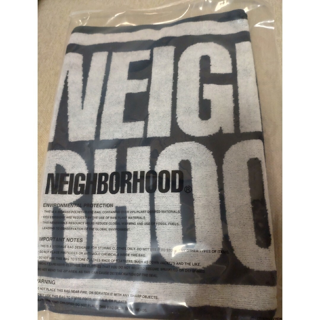 NEIGHBORHOOD(ネイバーフッド)のNEIGHBORHOOD ネイバーフッド　ロゴフェイスタオル メンズのメンズ その他(その他)の商品写真