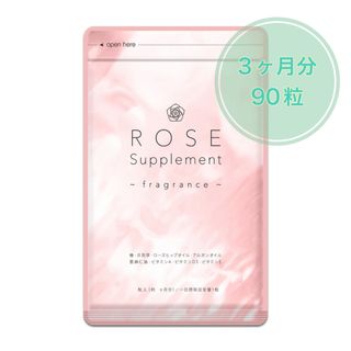 Rose ローズ　サプリメント　バラ　薔薇　口臭　体臭　汗　エチケット　美容(口臭防止/エチケット用品)