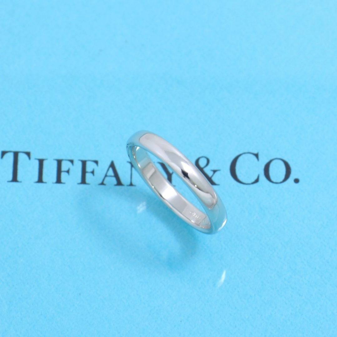 Tiffany & Co.(ティファニー)のティファニー　TIFFANY　PT950　12.5号　クラシックバンドリング　良 レディースのアクセサリー(リング(指輪))の商品写真