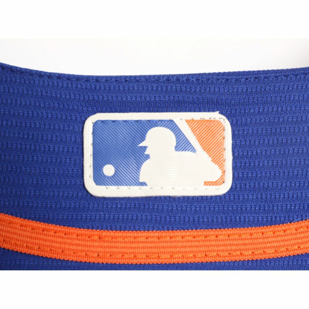 MLB オフィシャル Majestic メッツ ベースボール シャツ メンズ XL / ユニフォーム ゲームシャツ メジャーリーグ 半袖シャツ 大きいサイズ スポーツ/アウトドアの野球(ウェア)の商品写真