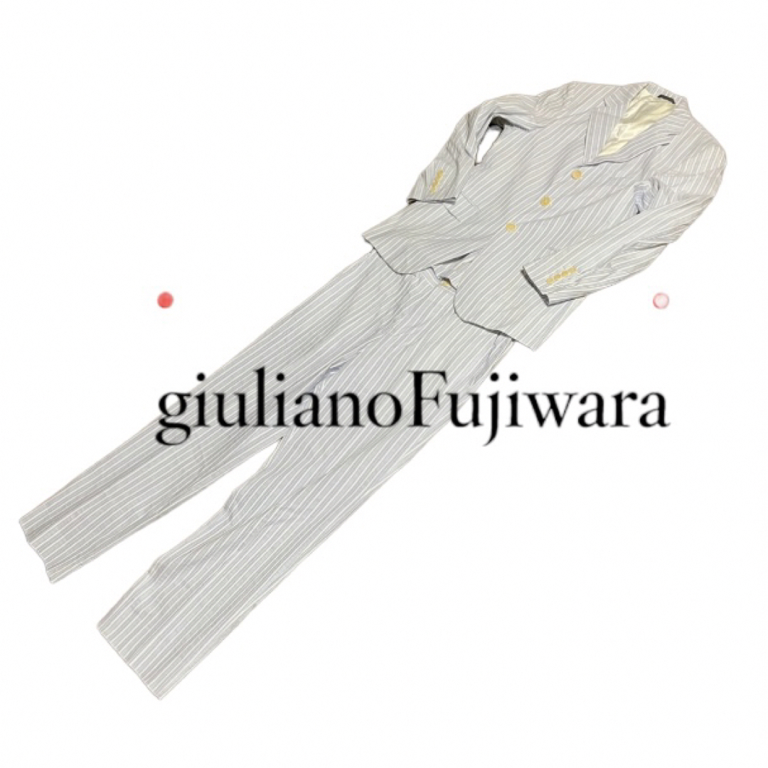 giuliano Fujiwara(ジュリアーノフジワラ)の【giuliano fujiwara】オシャレスーツセットアップ メンズのスーツ(セットアップ)の商品写真