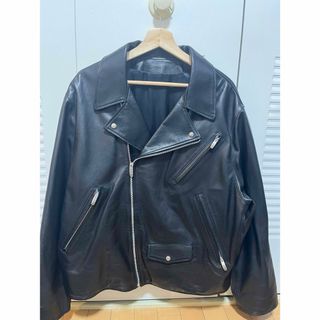 ポータークラシック(PORTER CLASSIC)のPC RIDERS JACKET W/LOVE&PEACE SILVER(ライダースジャケット)